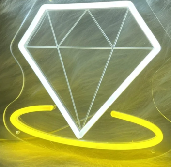 Diamond LED Neon Sign