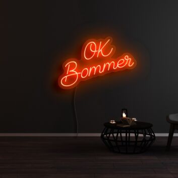 Ok Boomer Neon Sign