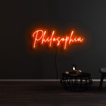 Philosophia Neon Sign