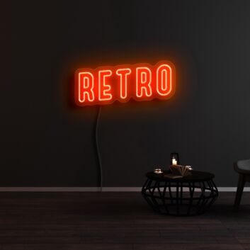 Retro Neon Sign