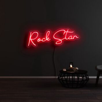 Rock Star Neon Sign
