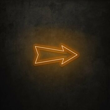 Arrow Right LED Neon Sign