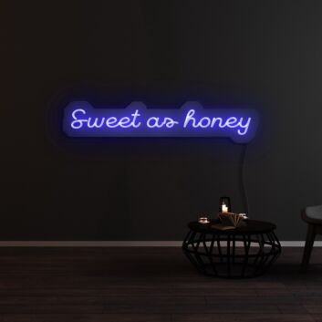 Sweet As Honey Neon Sign