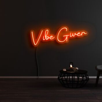 Vibe Giver Neon Sign