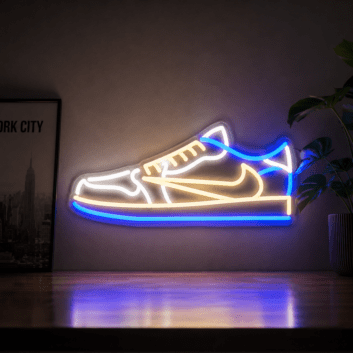 Aj1 Low TS X Fragment Neon Sign