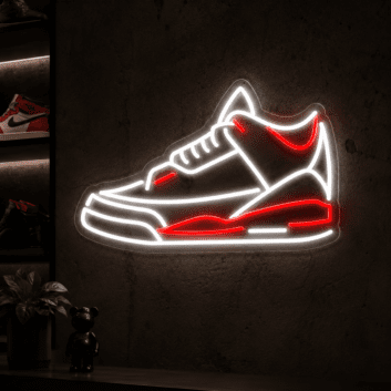 Aj3 Red Neon Sign