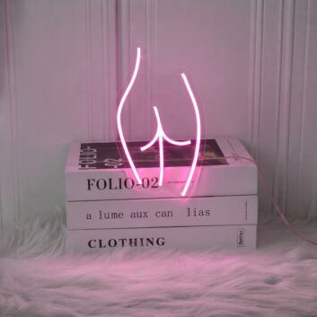 Curvy Hips Neon Sign
