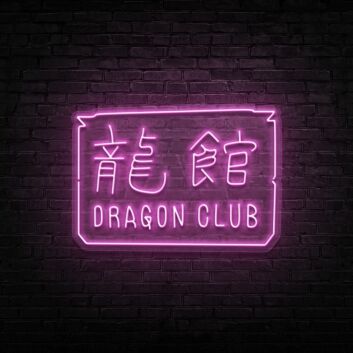 Dragon Club Neon Sign
