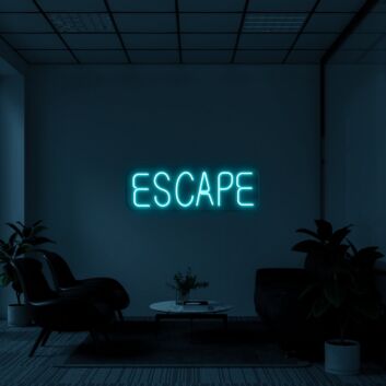 Escape Neon Sign