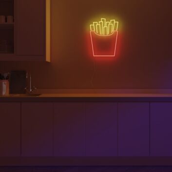 Fries Neon Sign