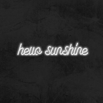Hello Sunshine Neon Sign