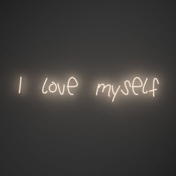 I Love Myself Neon Sign