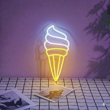 Italian Ice Cream Neon Sign