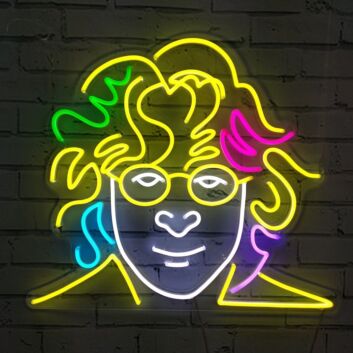 John Lennon The Beatles Neon Sign