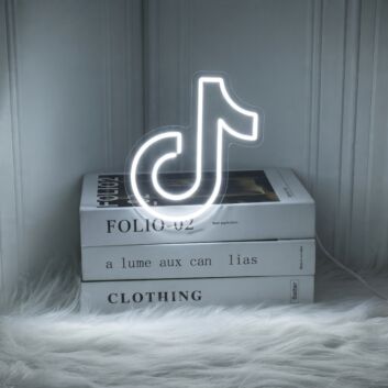 Logo Tiktok Neon Sign
