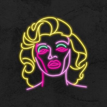 Marilyn Monroe Neon Sign