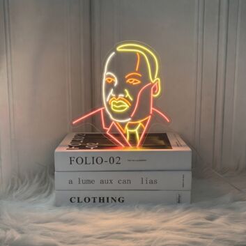 Martin Luther King Mlk Neon Sign