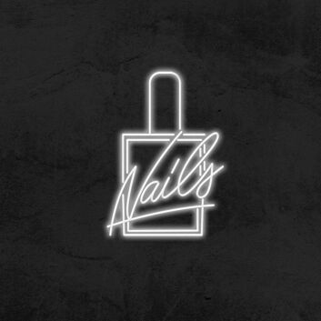 Nails Neon Sign