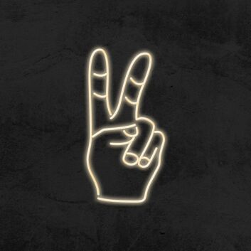 Peace Neon Sign