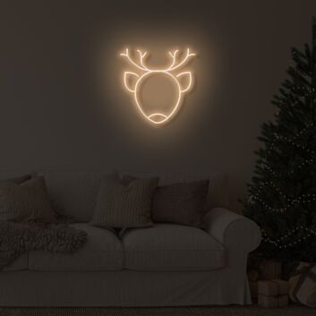 Reindeer LED Sign