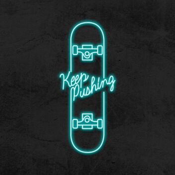 Skate Neon Sign