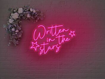 Written In The Stars Neon Sign