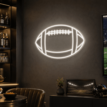 American Football Neon Sign