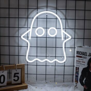 Ghostly / Boo LED Neon Sign