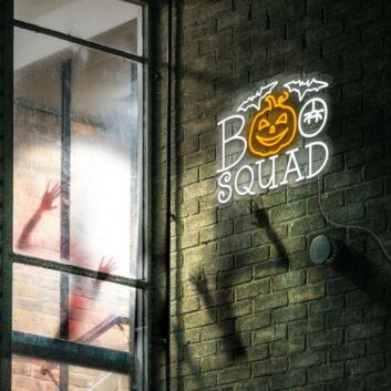 Boo Squad Neon Sign