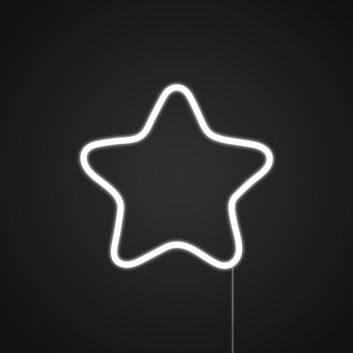 Christmas Star Neon Sign