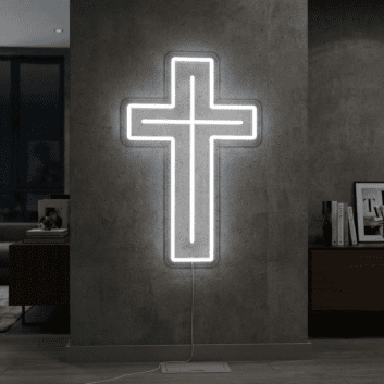 Cross V1 Neon Sign MNC40132
