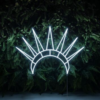 Crown Statue of Liberty Neon Sign