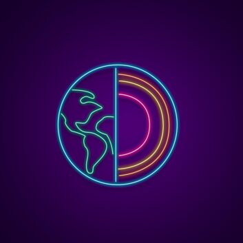 Earths Anatomy Custom Neon Sign