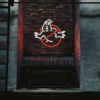 Ghost Busters LED Light Sign