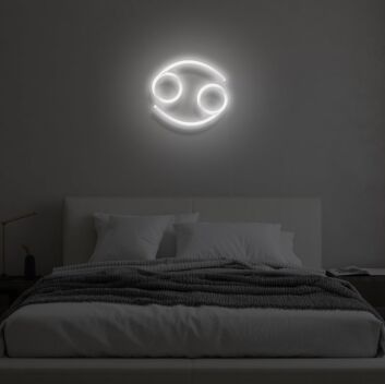 &quot;CANCER&quot; LED Neon Sign