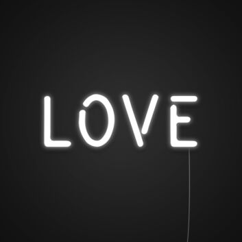 Pink Love Neon Sign