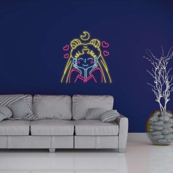 Sailor Moon Kawaii Neon Sign