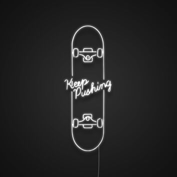 Skateboard Neon Sign