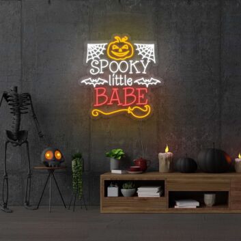 Spooky Little Babe Neon Sign