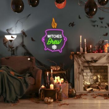 Witches Brew Neon Sign