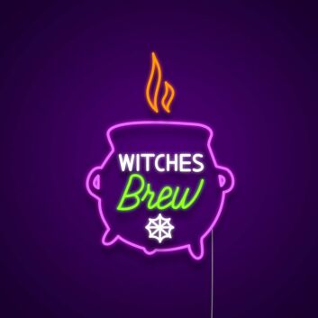 Witches Brew Neon Sign