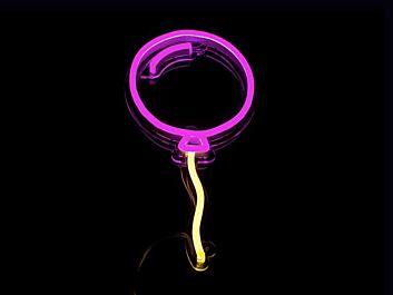 Balloon Neon Sign