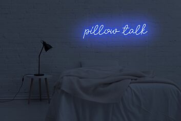 Pillow Talk Neon Sign