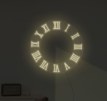 SKY CLOCK Neon Sign
