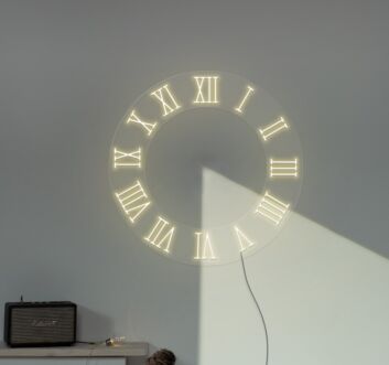 SKY CLOCK Neon Sign
