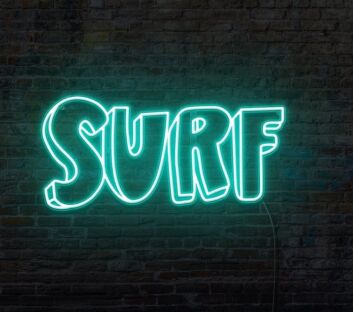 SURF Neon Sign