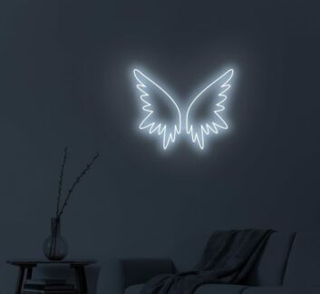 Wings Neon Sign