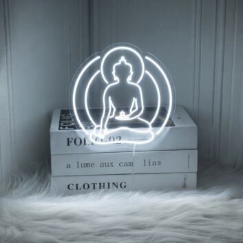 Buddha Yoga Neon Sign