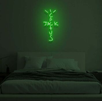 CACTUS JACK" LED Neon Sign