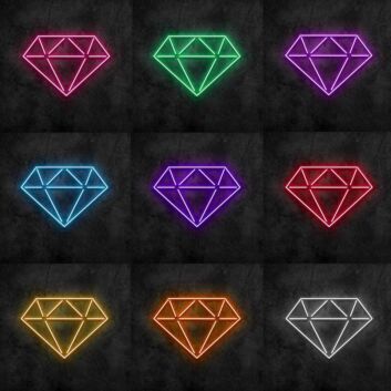 Diamond Neon Sign